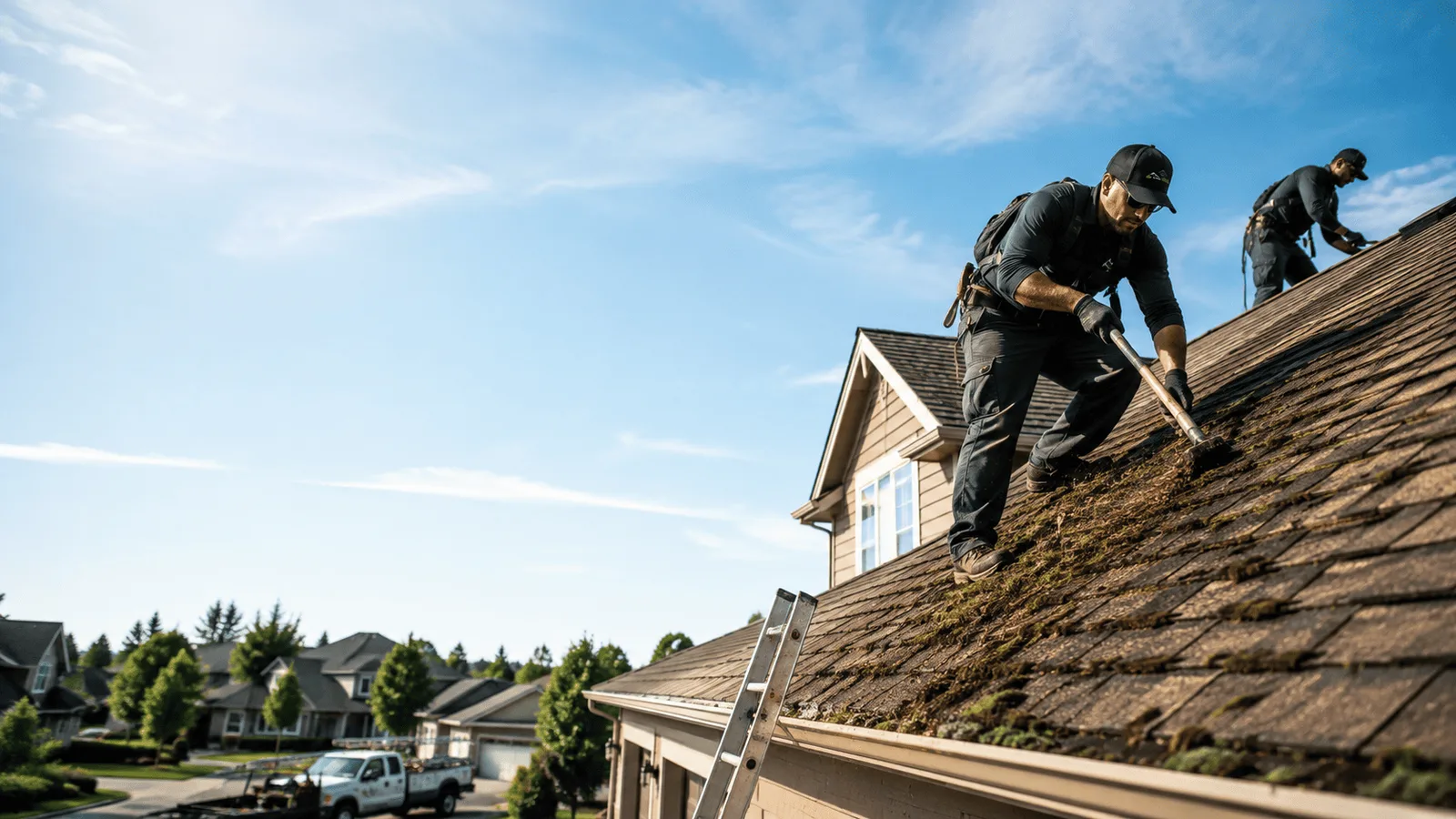 Roof Moss Removal in Orting, WA near me